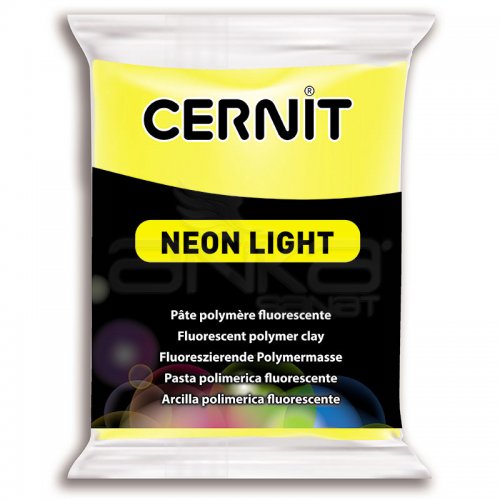 Cernit Neon Light (Fosforlu) Polimer Kil 56g 700 Yellow