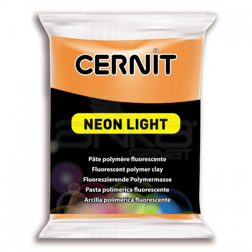 Cernit Neon Light (Fosforlu) Polimer Kil 56g 752 Orange