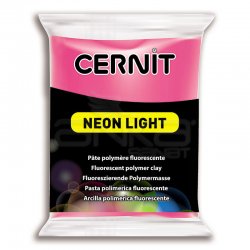 Cernit - Cernit Neon Light (Fosforlu) Polimer Kil 56g 922 Fuschia