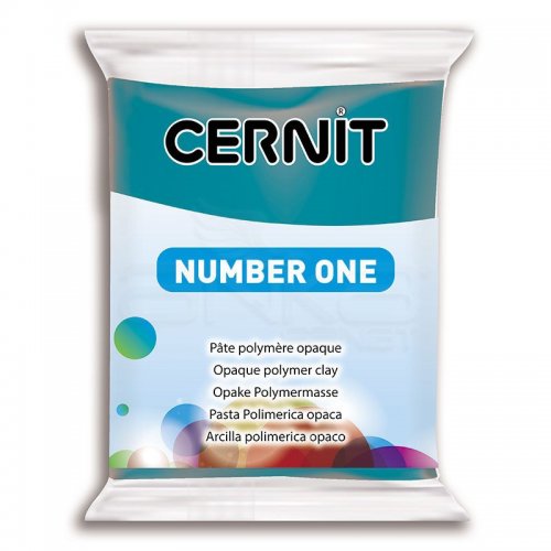 Cernit Number One Polimer Kil 56g 230 Duck Blue - 230 Duck Blue