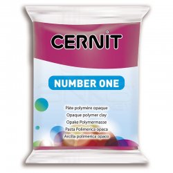 Cernit - Cernit Number One Polimer Kil 56g 411 Wine Red