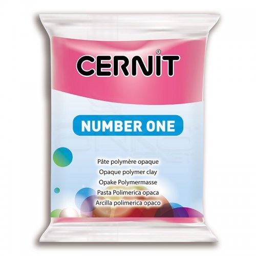 Cernit Number One Polimer Kil 56g 481 Rasperry
