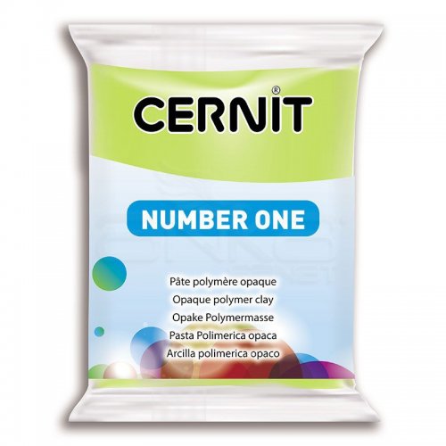 Cernit Number One Polimer Kil 56g 601 Lime Green - 601 Lime Green