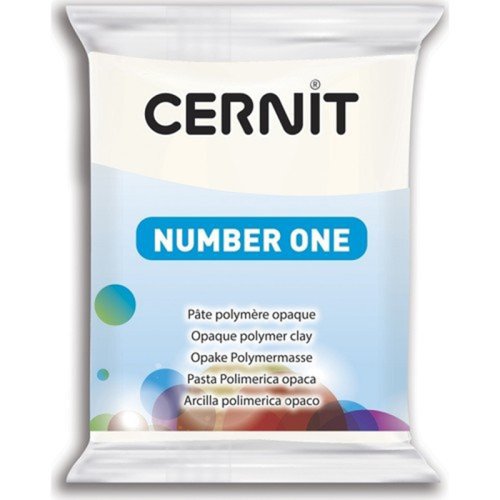 Cernit Number One Polimer Kil 56g 027 Opaque White