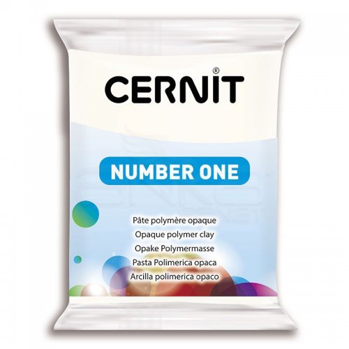 Cernit Number One Polimer Kil 56g 027 Opaque White