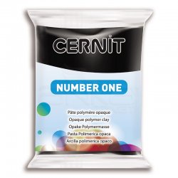 Cernit - Cernit Number One Polimer Kil 56g 100 Black