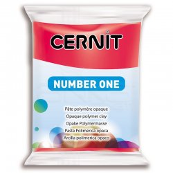 Cernit - Cernit Number One Polimer Kil 56g 420 Carmine