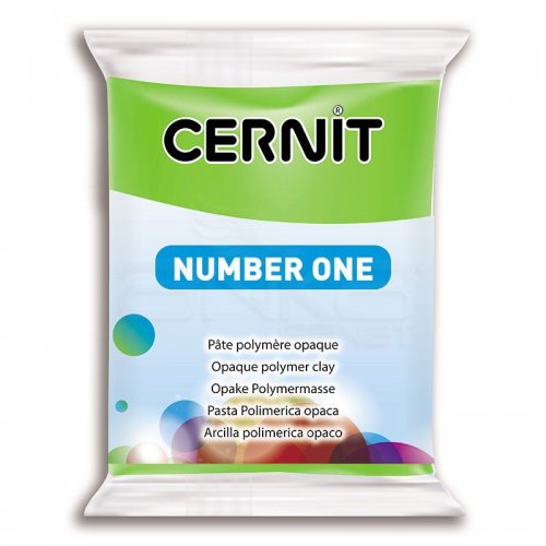 Cernit Number One Polimer Kil 56g 611 Light Green - 611 Light Green