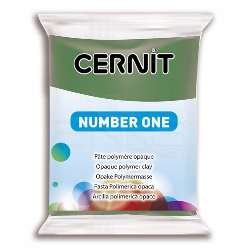 Cernit Number One Polimer Kil 56g 645 Olive Green