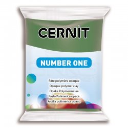 Cernit - Cernit Number One Polimer Kil 56g 645 Olive Green