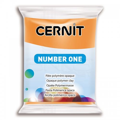 Cernit Number One Polimer Kil 56g 752 Orange - 752 Orange