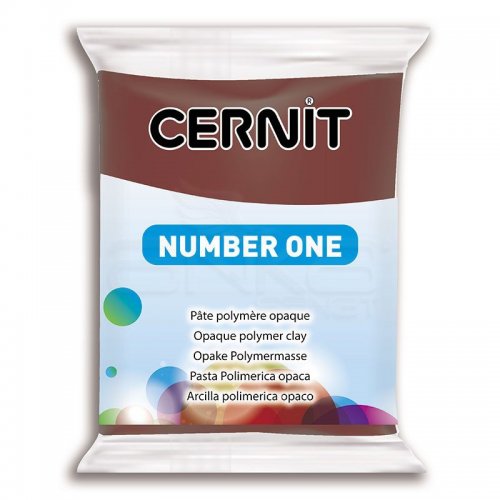 Cernit Number One Polimer Kil 56g 800 Brown - 800 Brown