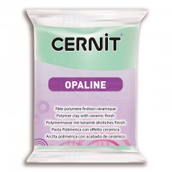 Cernit - Cernit Opaline Polimer Kil 56g 640 Mint Green