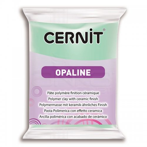 Cernit Opaline Polimer Kil 56g 640 Mint Green - 640 Mint Green