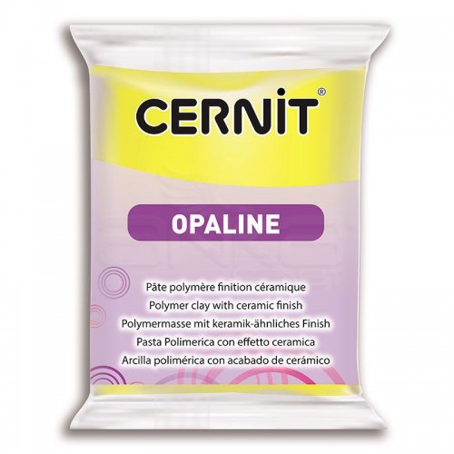 Cernit Opaline Polimer Kil 56g 717 Primary Yellow - 717 Primary Yellow