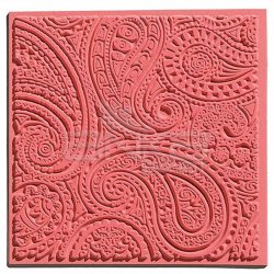 Cernit - Cernit Silikon Desen Kalıbı 9x9cm Paisley 95010