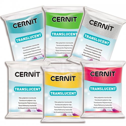 Cernit Translucent (Transparan) Polimer Kil 56g-Tonlar-Ambalajlar-Cernit -indirimli