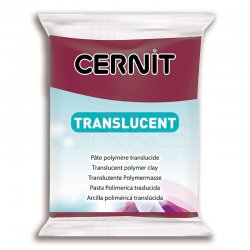 Cernit - Cernit Translucent (Transparan) Polimer Kil 56g 411 Bordeaux