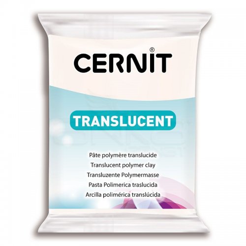 Cernit Translucent (Transparan) Polimer Kil 56g 005 White