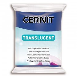 Cernit - Cernit Translucent (Transparan) Polimer Kil 56g 275 Sapphire
