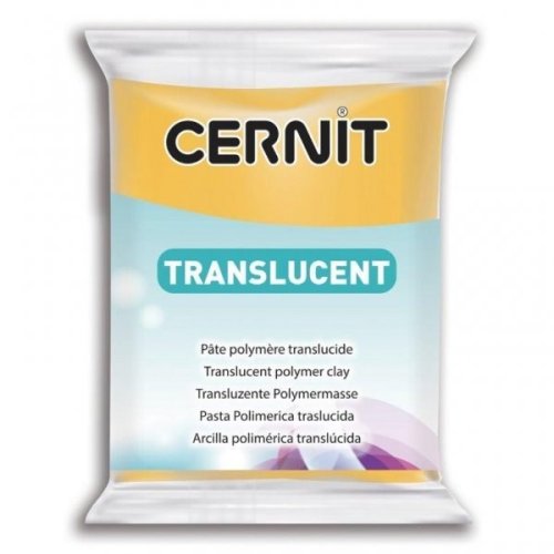 Cernit Translucent (Transparan) Polimer Kil 56g 721 Amber