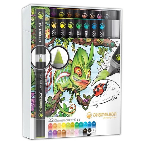 Chameleon Marker 22li Deluxe Set kutulu