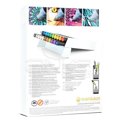 Chameleon Marker 22li Deluxe Set kutulu