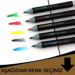 Chameleon - Chameleon Marker Pens Kahverengi Tonlar