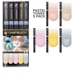 Chameleon - Chameleon Marker Kalem 5li Set Pastel Tones