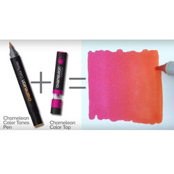 Chameleon Color Tops Marker Kalem 5li Set Warm Tones - Thumbnail