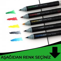 Chameleon - Chameleon Marker Pens Yeşil Tonlar
