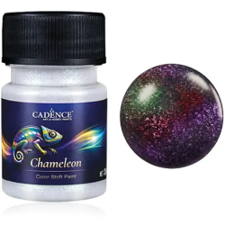 Cadence - Cadence Chameleon Renk Değiştiren Metalik Boya 30ml CHM-001 Yeşil-Kırmızı Mor 
