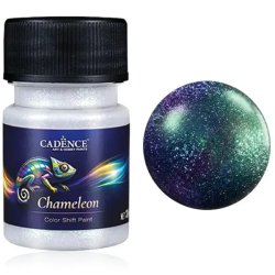 Cadence - Cadence Chameleon Renk Değiştiren Metalik Boya 30ml CHM-002 Mor-Mavi-Yeşil