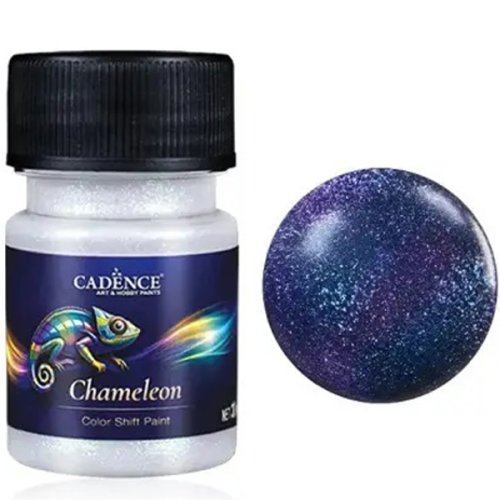 Cadence Chameleon Renk Değiştiren Metalik Boya 30ml CHM-004 Kırmızı-Mor-Mavi
