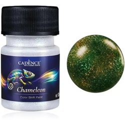Cadence - Cadence Chameleon Renk Değiştiren Metalik Boya 30ml CHM-005 Mavi-Yeşil-Altın