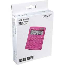 Citizen Hesap Hakinesi Pembe SDC-812NR - Thumbnail