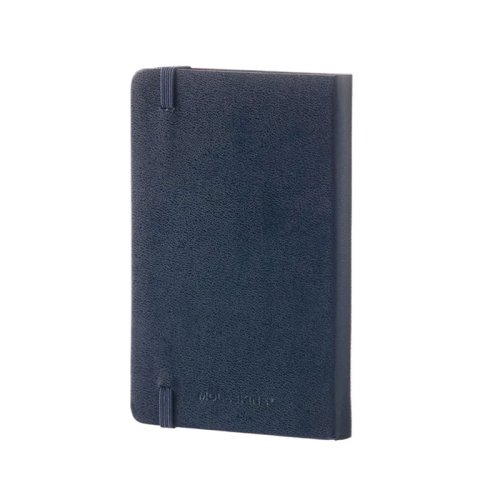 Moleskine Classic Sert Kapak Çizgili Defter 9x14cm Sapphire Blue