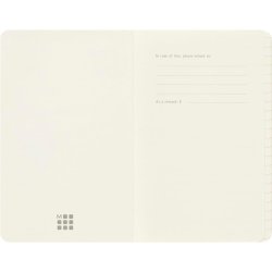 Moleskine Çizgili Volant Not Defteri 2li Set Cep Boy Turuncu+Aqua Mavi - Thumbnail