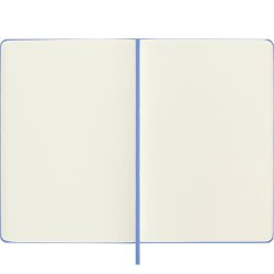 Moleskine Classic Sert Kapak Çizgisiz Defter 13x21cm Hydrangea Blue - Thumbnail