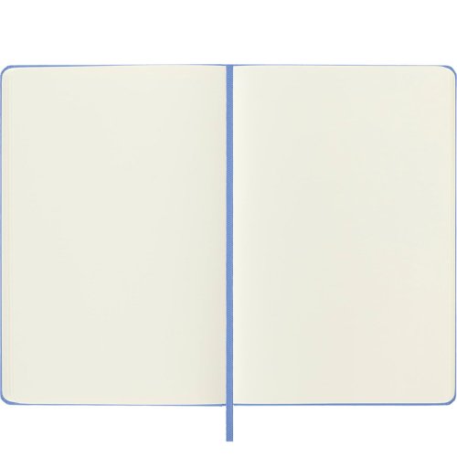 Moleskine Classic Sert Kapak Çizgisiz Defter 13x21cm Hydrangea Blue