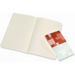 Moleskine Volant Journals Çizgisiz 2li Defter 13x21 Coral Orange/Aquamarine Blue - Thumbnail