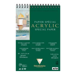 Clairefontaine - ​Clairefontaine Akrilik Blok 360g A5