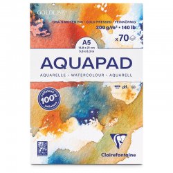 Clairefontaine Goldline Aquapad Cold Pressed Sulu Boya Blok 300g - Thumbnail