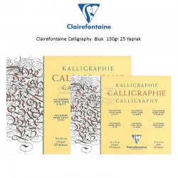 Clairefontaine Calligraphy Blok 130gr 25 Yaprak - Thumbnail