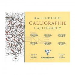 Clairefontaine - Clairefontaine Calligraphy Blok 130gr 25 Yaprak (1)