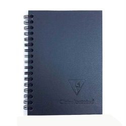 Clairefontaine - Clairefontaine Carbon Siyah Çizim Defteri A5 120g 60 Yaprak
