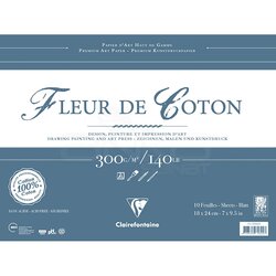 Clairefontaine Fleur De Cotton Blok 300g 10 Yaprak - Thumbnail