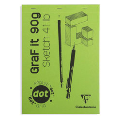 Clairefontaine Graf it Dot Noktalı Blok 90g 80 Yaprak - Thumbnail