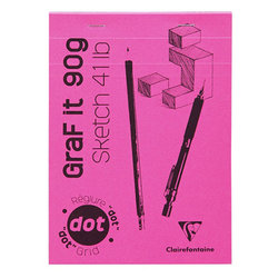 Clairefontaine - Clairefontaine Graf it Dot Noktalı Blok 90g 80 Yaprak (1)