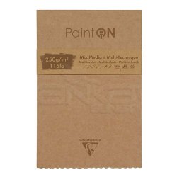 Clairefontaine - Clairefontaine Paint On Multi-Technique Karışık Teknik Blok 250g 22,9x30,5cm